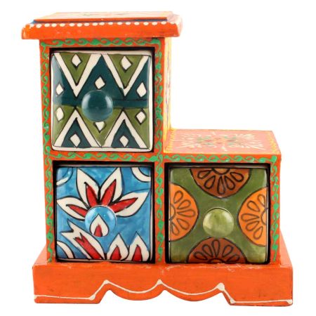 Spice Box Masala Rack Container Gift Items 